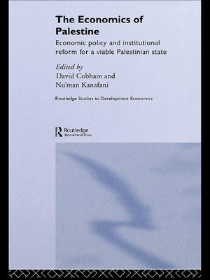 cover image of The Economics of Palestine
